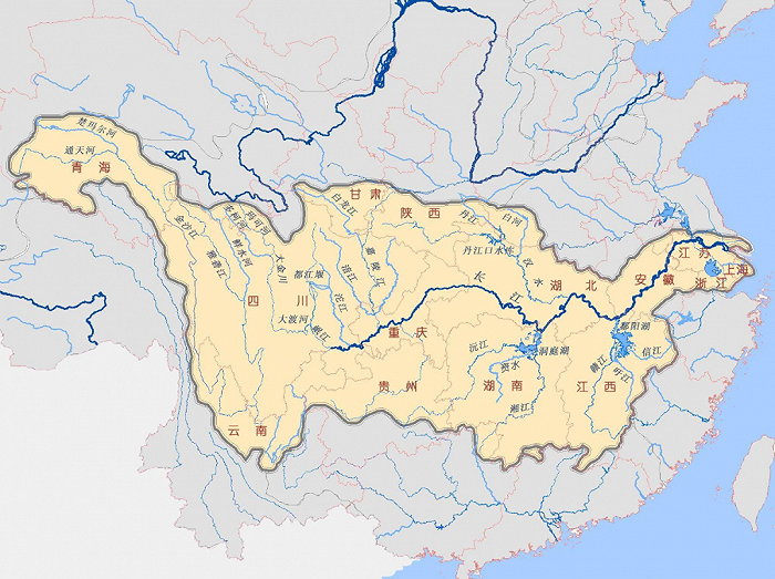 左江水系地图图片