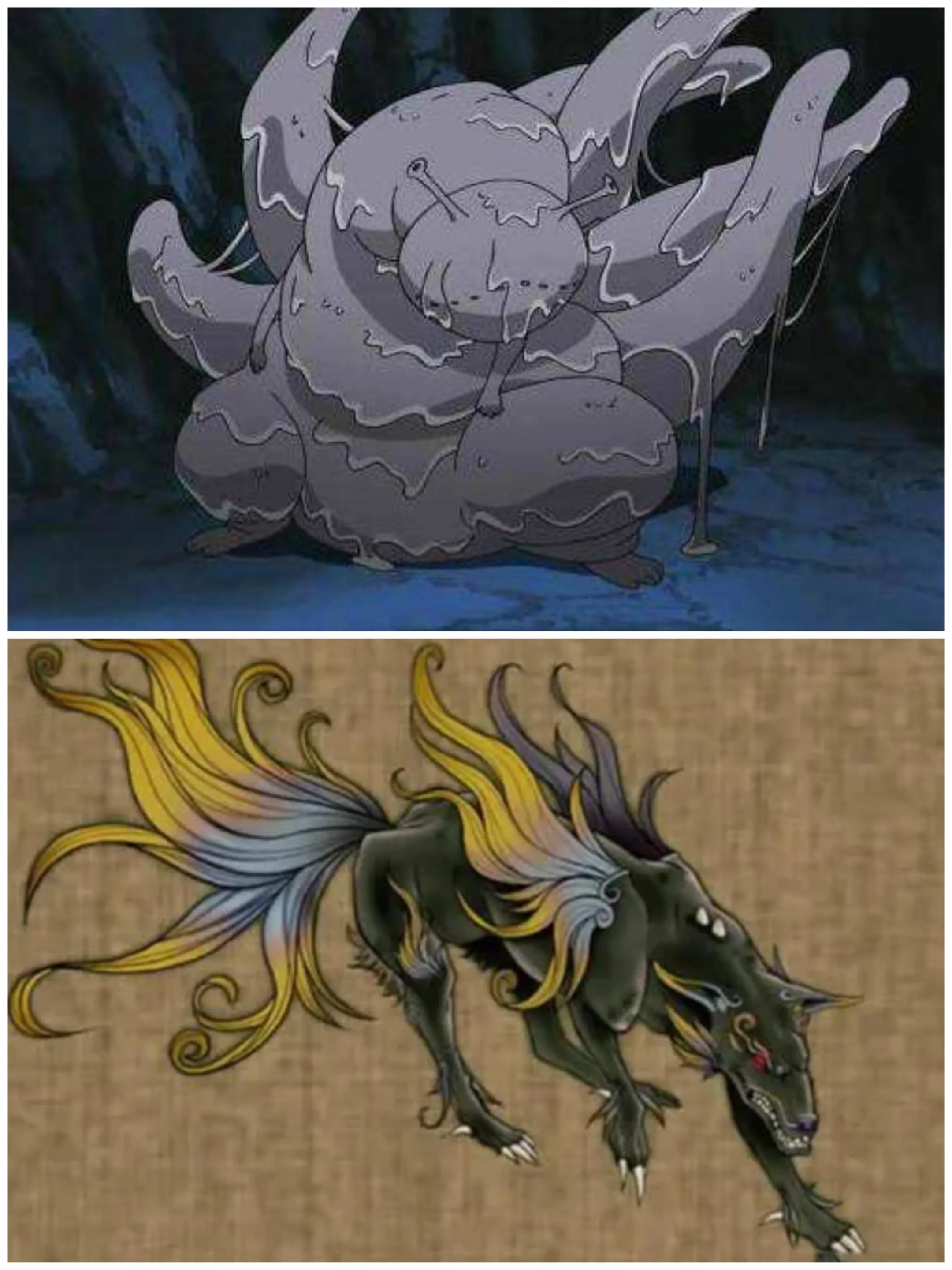 火影忍者!尾兽与木叶三忍,动漫背后的原型