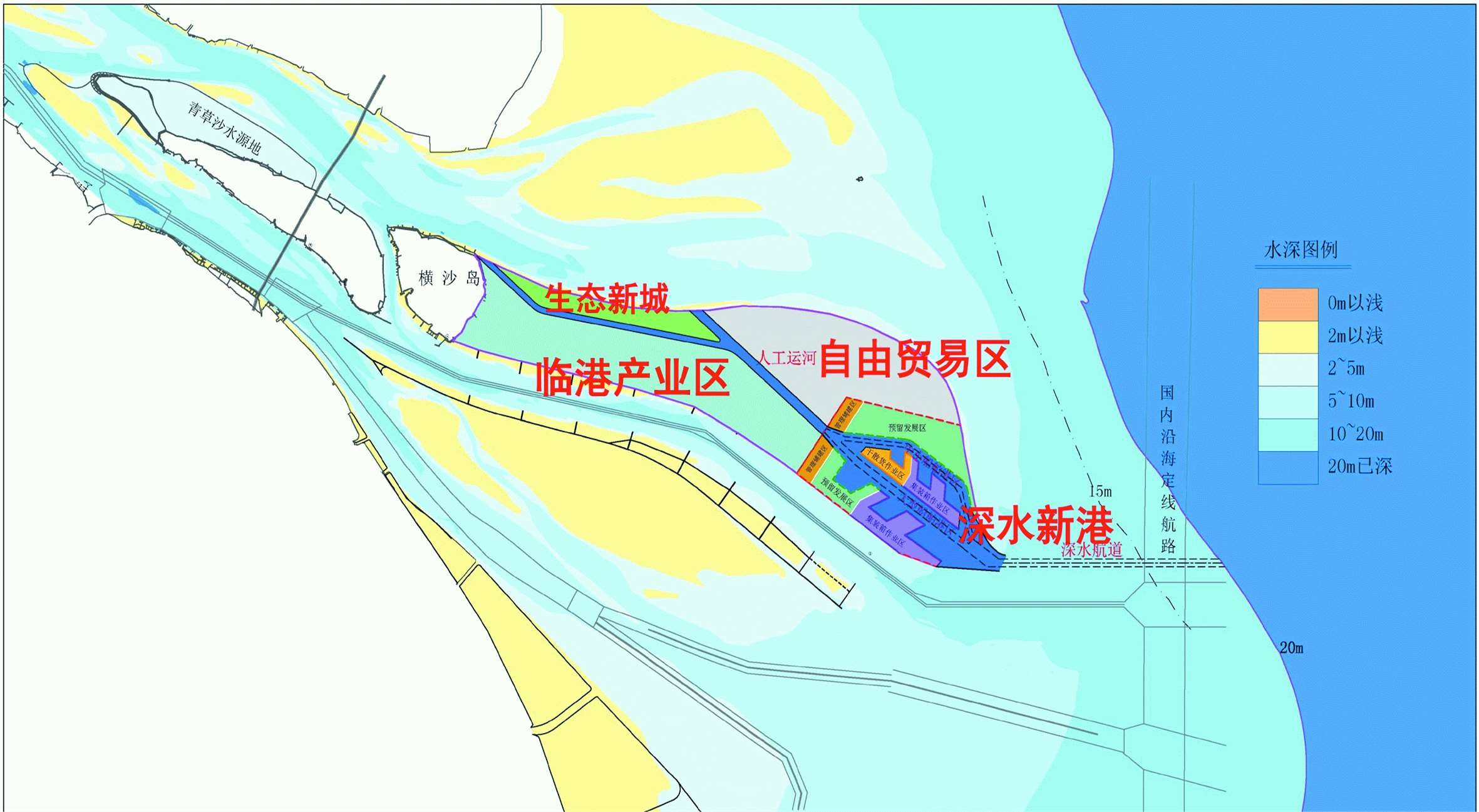 上海2040横沙岛规划图片