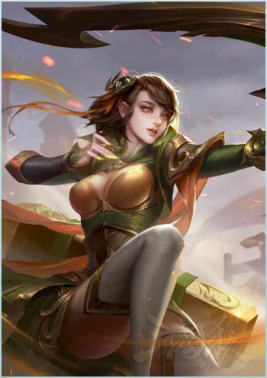 三国杀:原画上的箭术高手,他们背后又有怎样的故事?