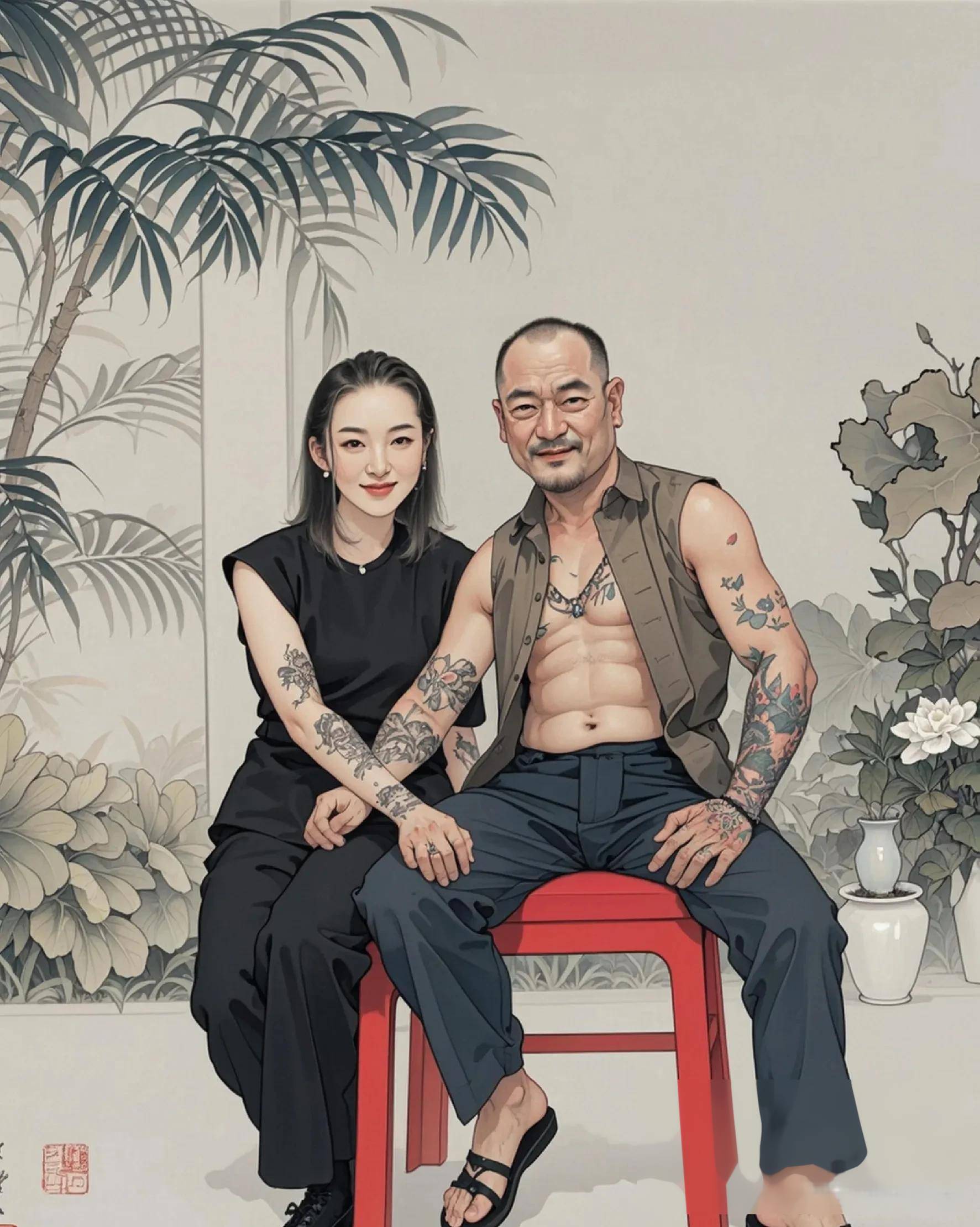 铜锣湾"扛把子"到影坛"大b哥",吴志雄的传奇之旅