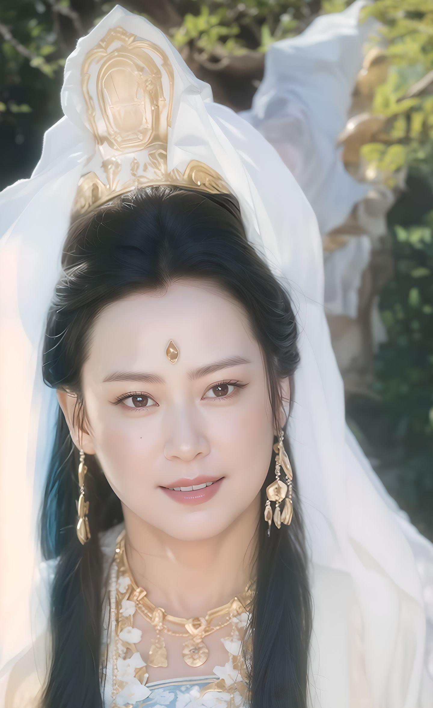 演绎观音菩萨后,她身上接连出现"奇异事件",至今无法解答