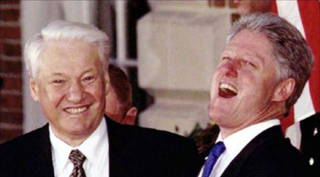 1992年苏联解体后,叶利钦访美,为何会遭到克林顿的嘲笑?