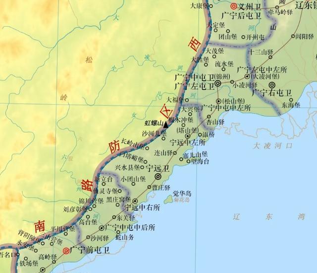 关宁锦防线战略纵深百余里,为何最后会失败?