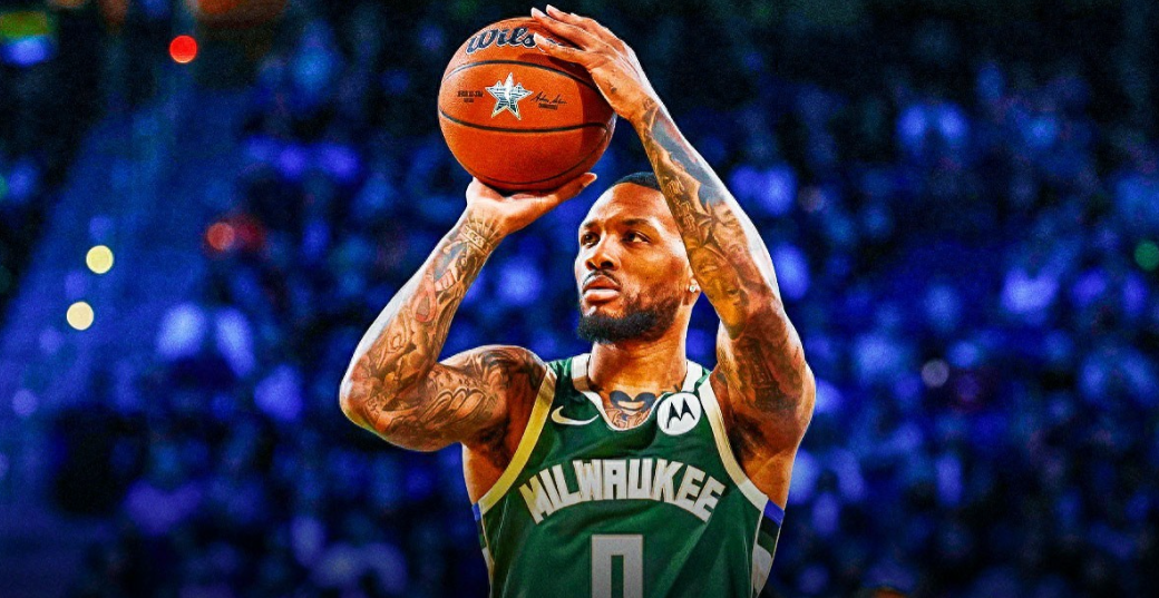 提起利拉德,很多球迷都会立马想起他那标志性的"logo三分"