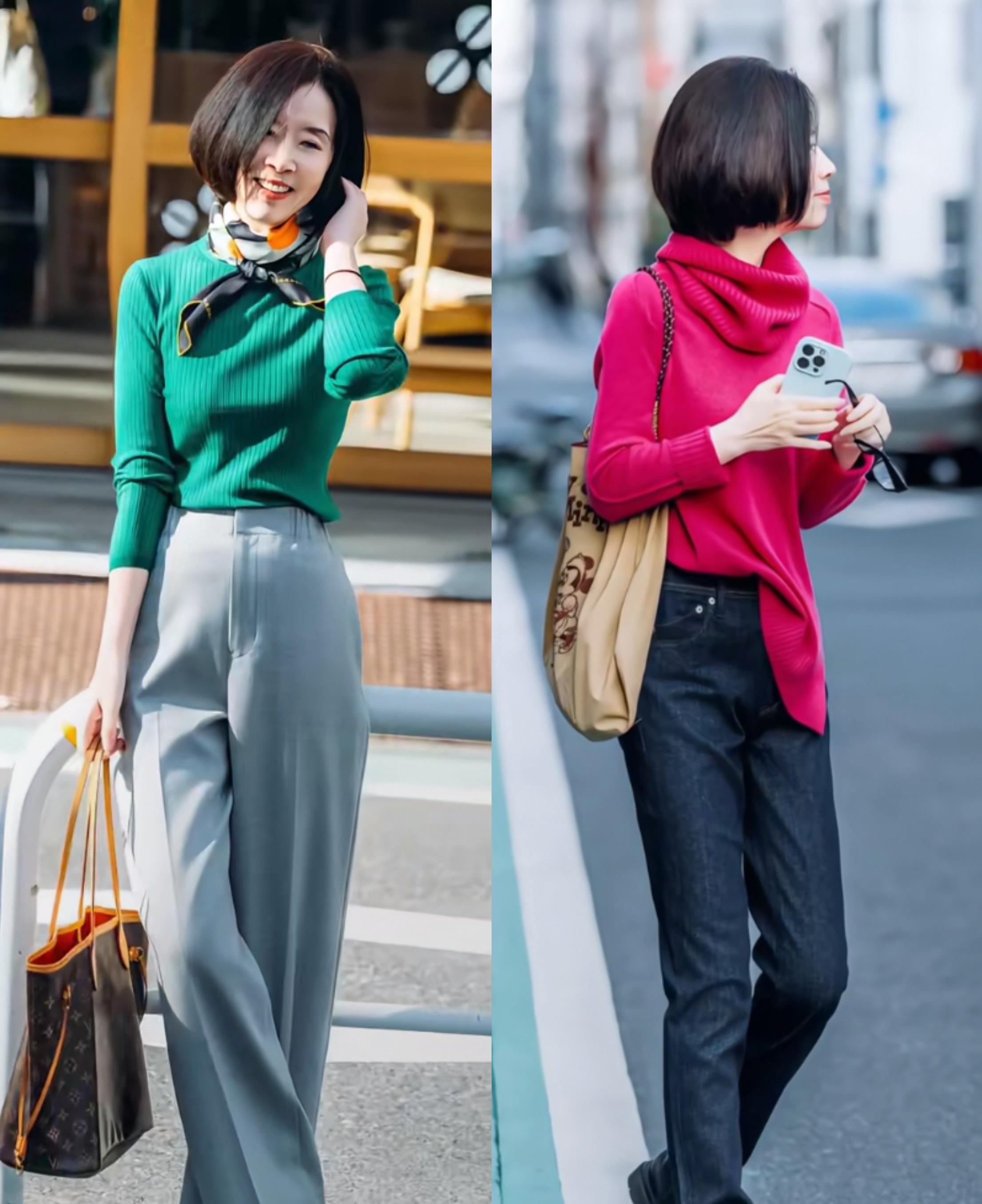 我见过的最优雅阿姨:身材纤细,妆容精美,穿着得体,实在迷人