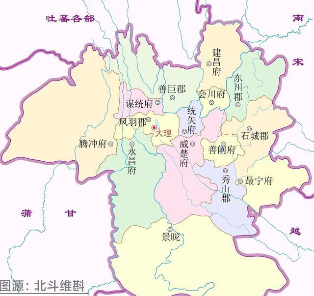 南诏与大理版图兴衰:风起洱海畔,暮落滇池边