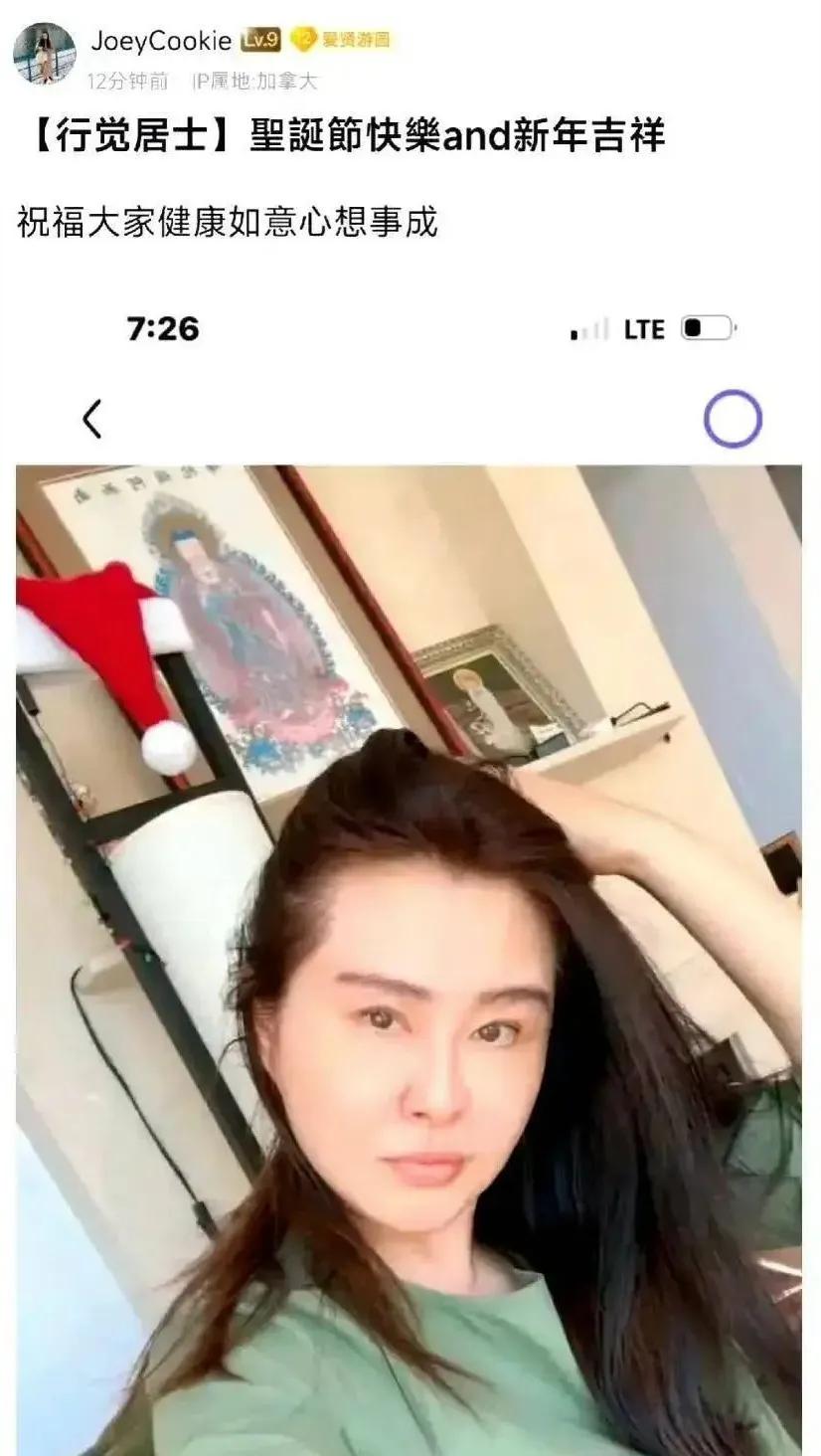 王祖贤近期照片曝光,发量惊人容貌依旧