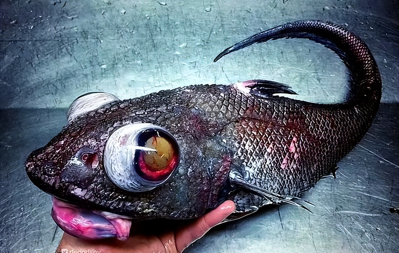 深海生物吓人!渔民称是好吃的鱼