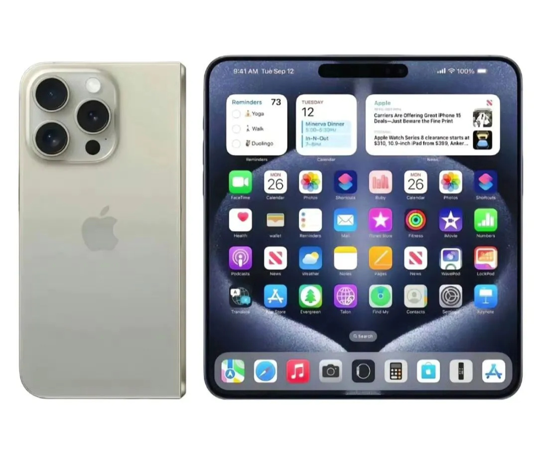 苹果要重新定义“折叠屏手机”，买华为还是买iPhone？