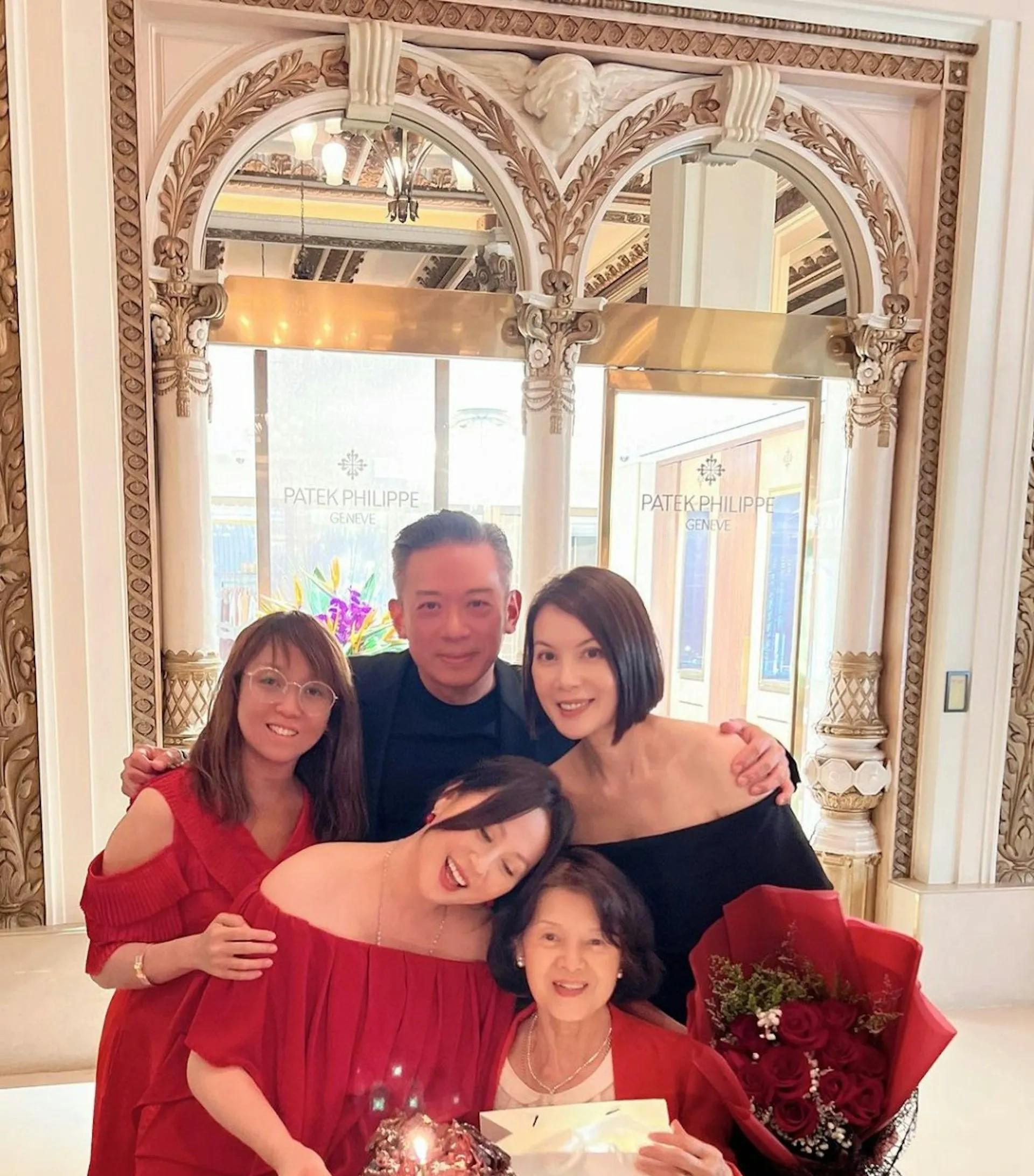 前tvb女星甜蜜庆生曾掌管超300店时装巨头非凡经历