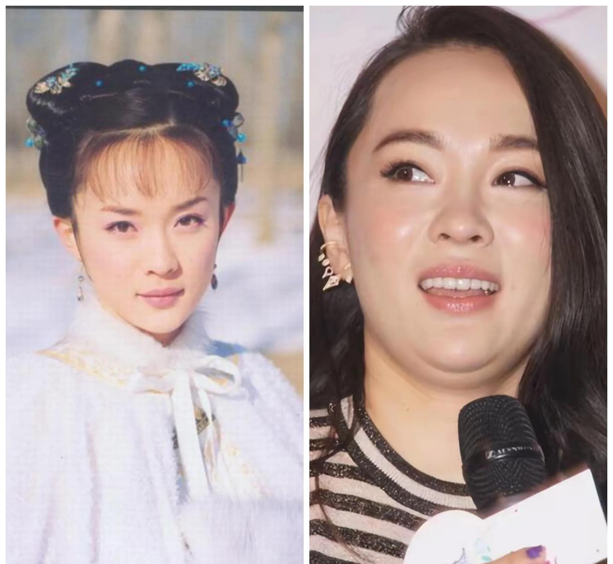 太惊讶!这些女星怎么变得胖了,网友:时间真是个吃货!