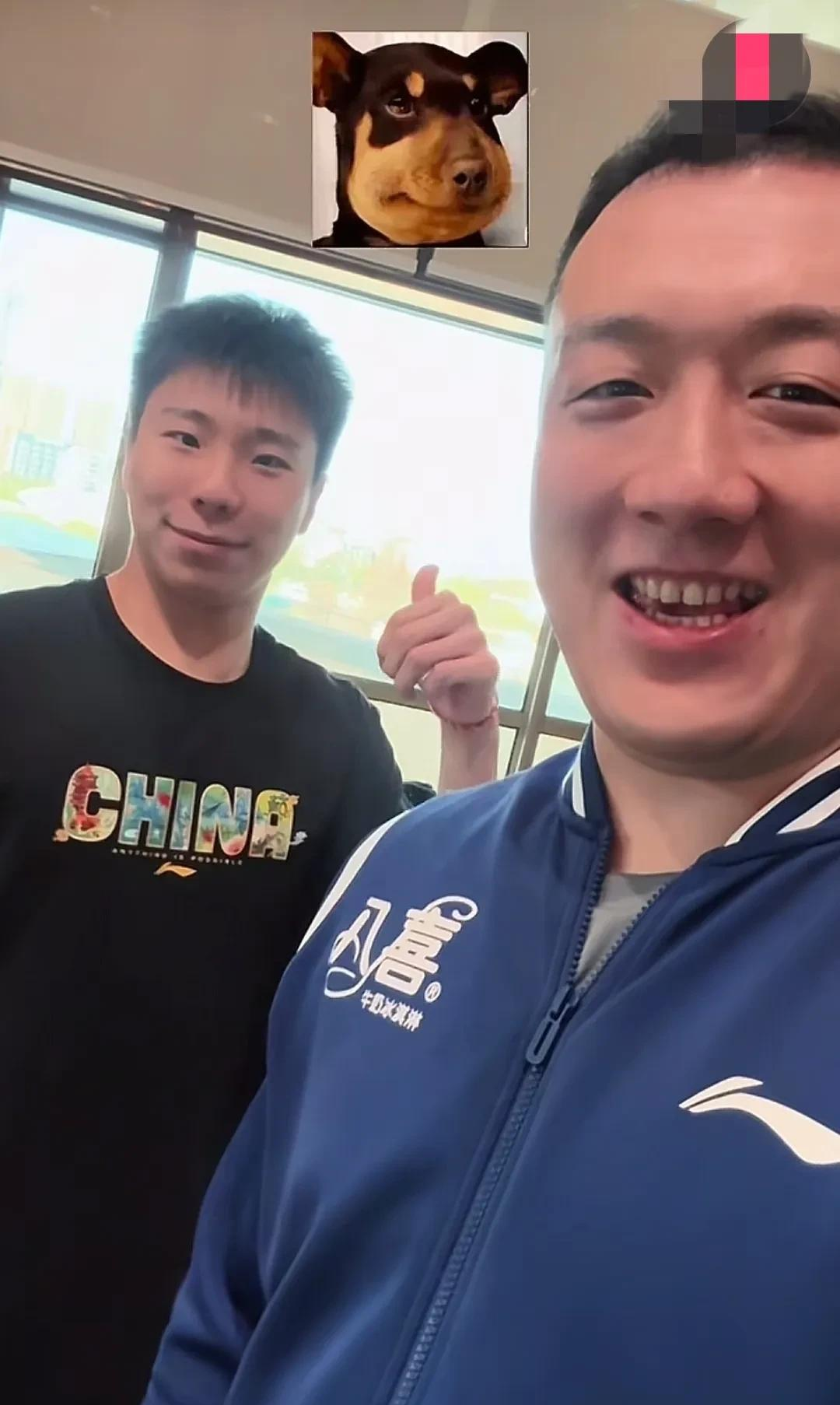 徐晨皓曝新料,林诗栋和刘诗雯互动超有爱!