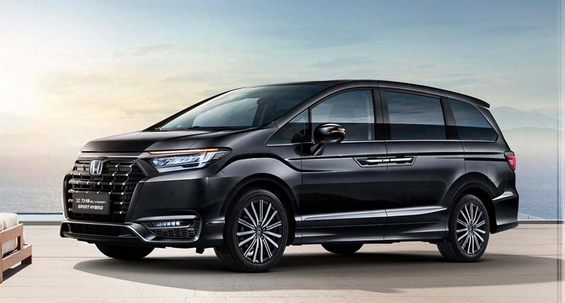 本田黑武士mpv登场!7座豪华配置碾压奥德赛