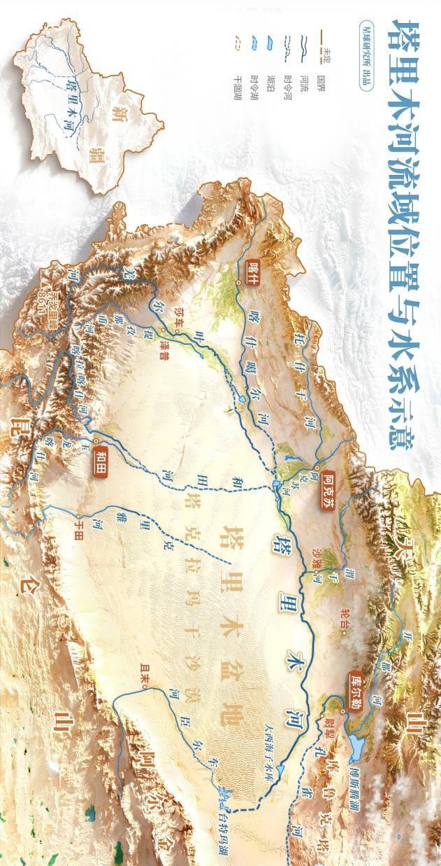 塔克拉玛干沙漠发洪水,断流的塔里木河复活,那罗布泊能重生吗?