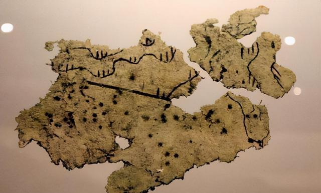 天水放马滩汉纸本地图为我国刷新两项"世界第一"