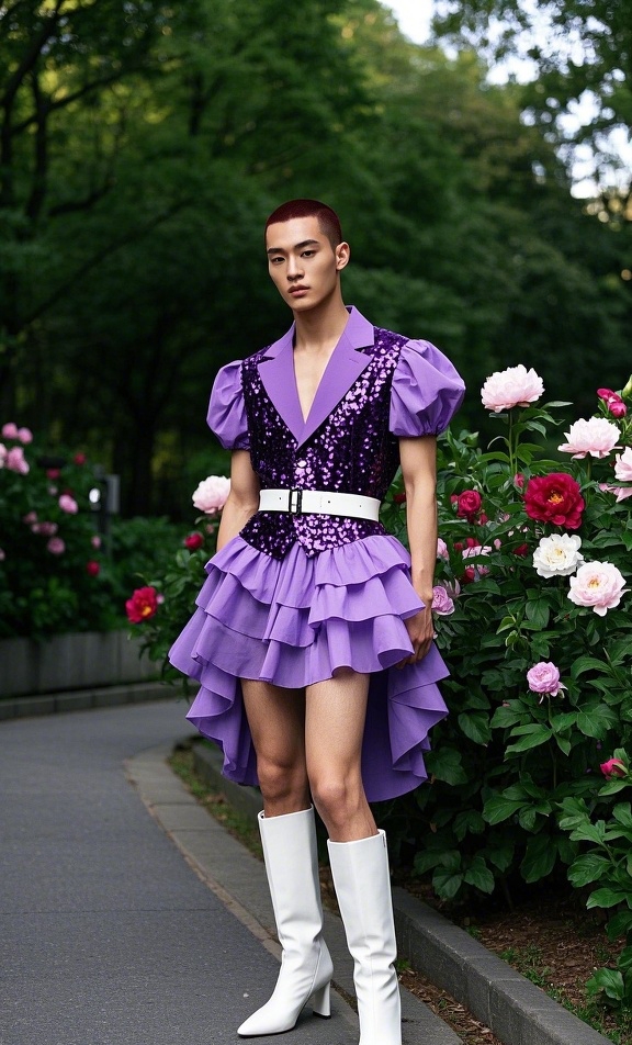 女生穿男装就可以,男生穿女装却不行是什么毛病审美?