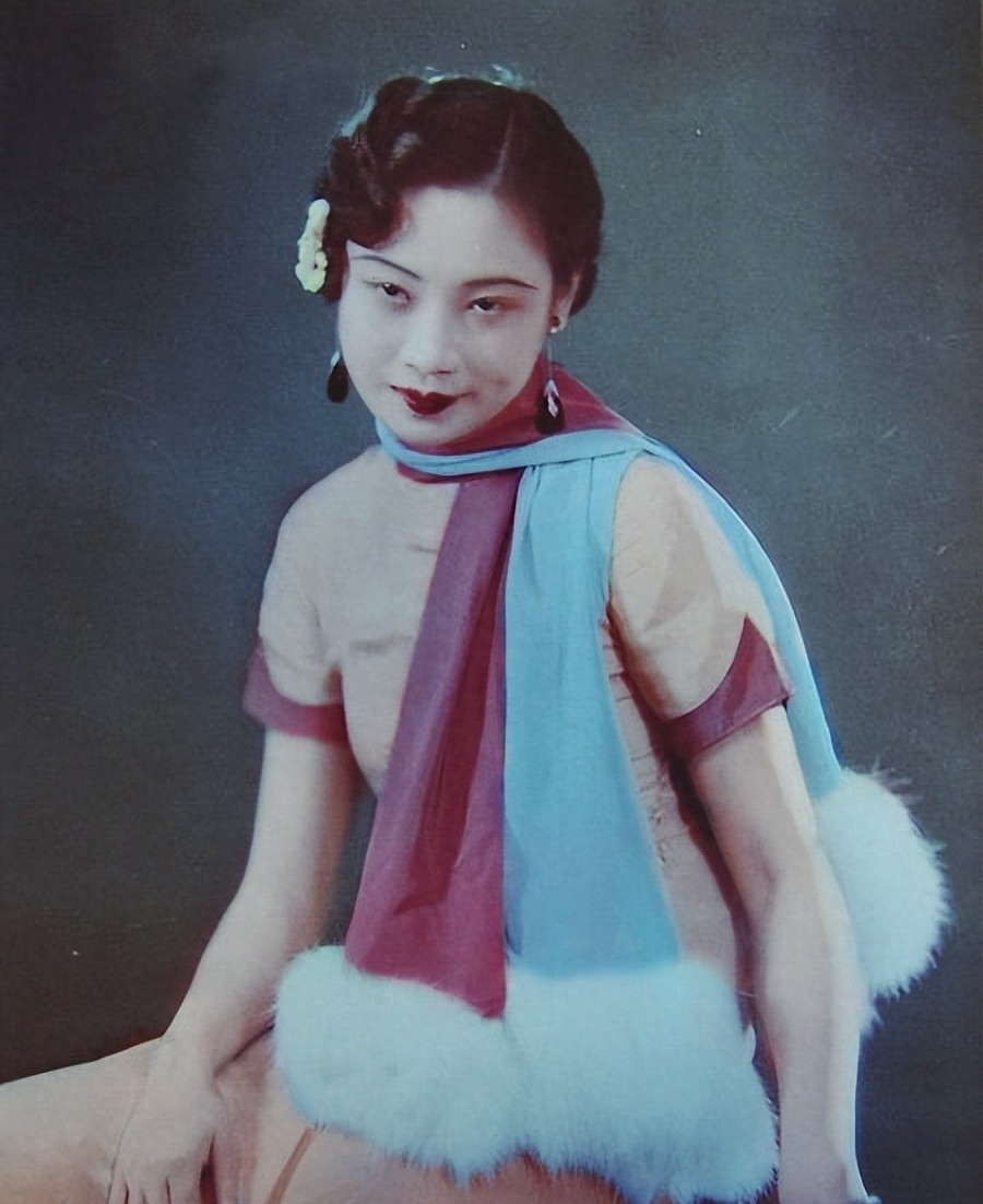 五位旧上海银幕女星,原生态自然美,让人过目不忘