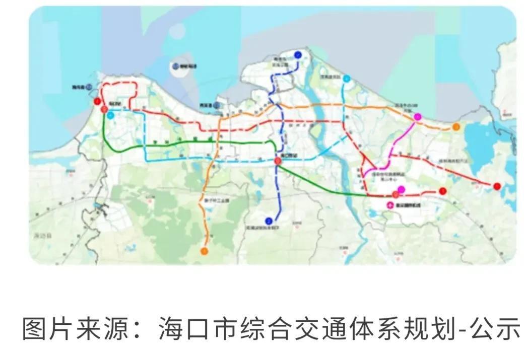 自由贸易港的海口,地铁起飞,你期待吗?评论区呼吁一下!