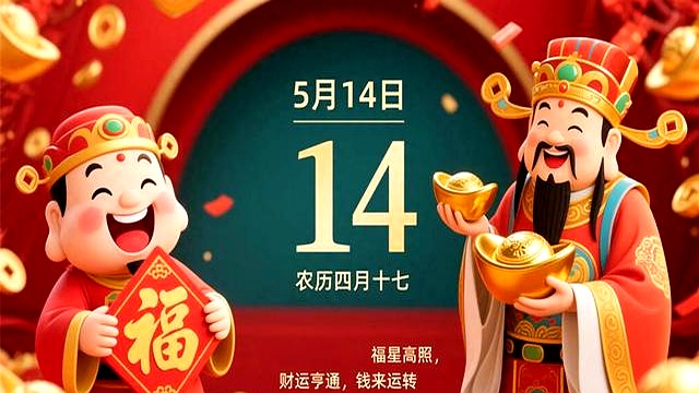 5月14日每日生肖运势(5月14日特吉生肖)