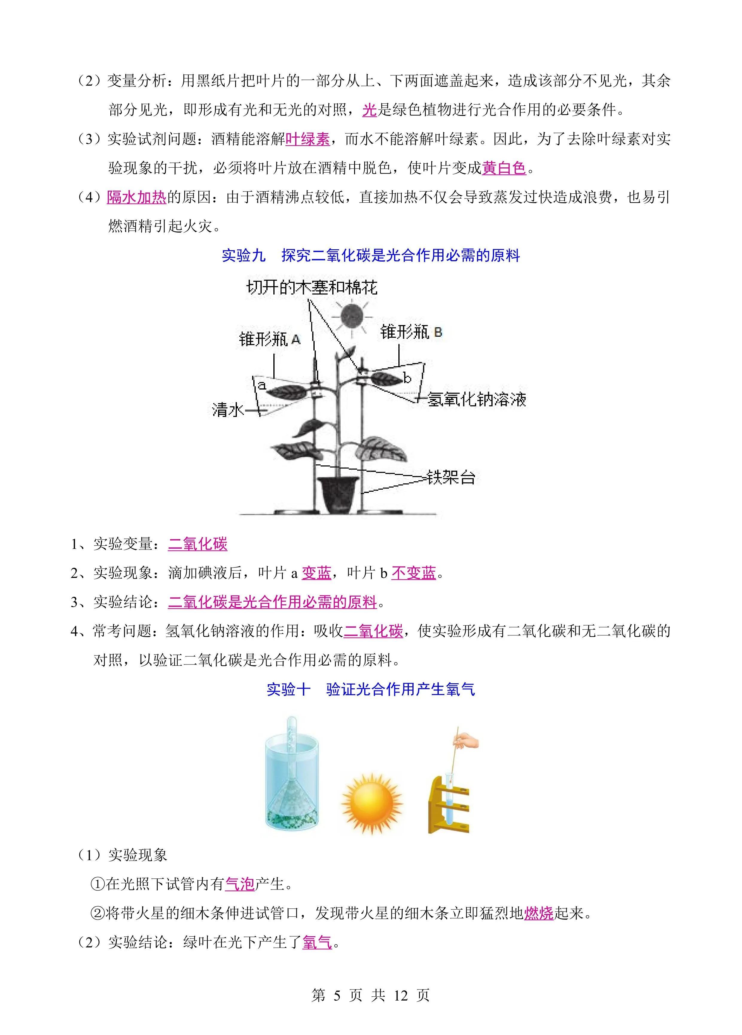 生物实验题技巧!7-9年级,解析+答题的简单介绍 生物实验题技巧!7-9年级,解析+答题的简单介绍