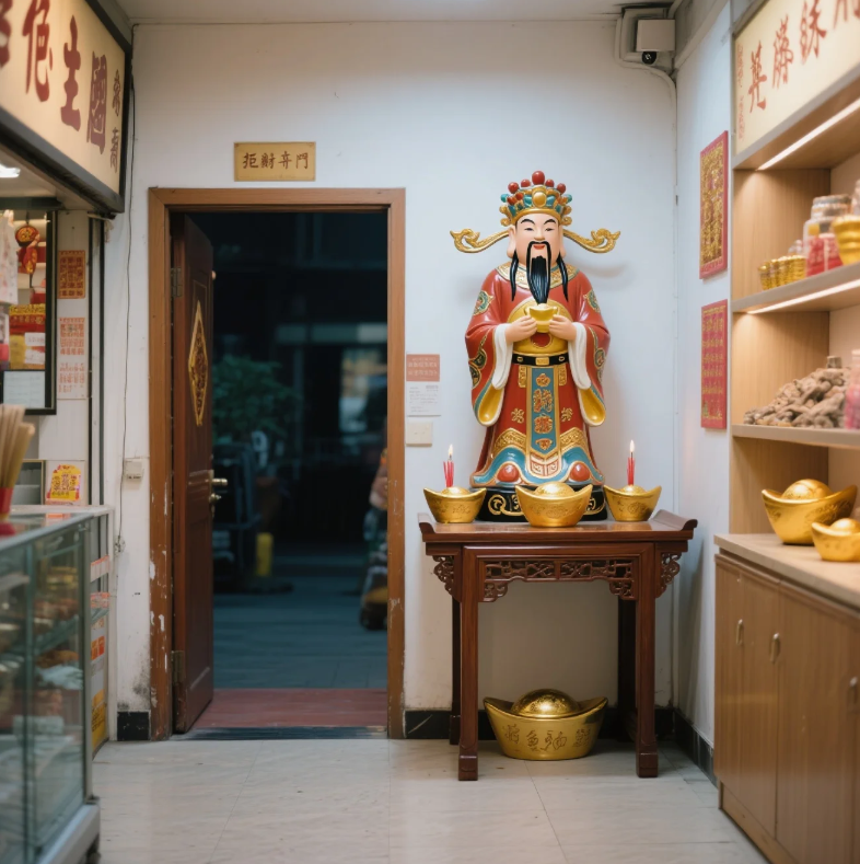 财神爷的供桌布置:三大方位提升财运,三大禁忌需谨慎