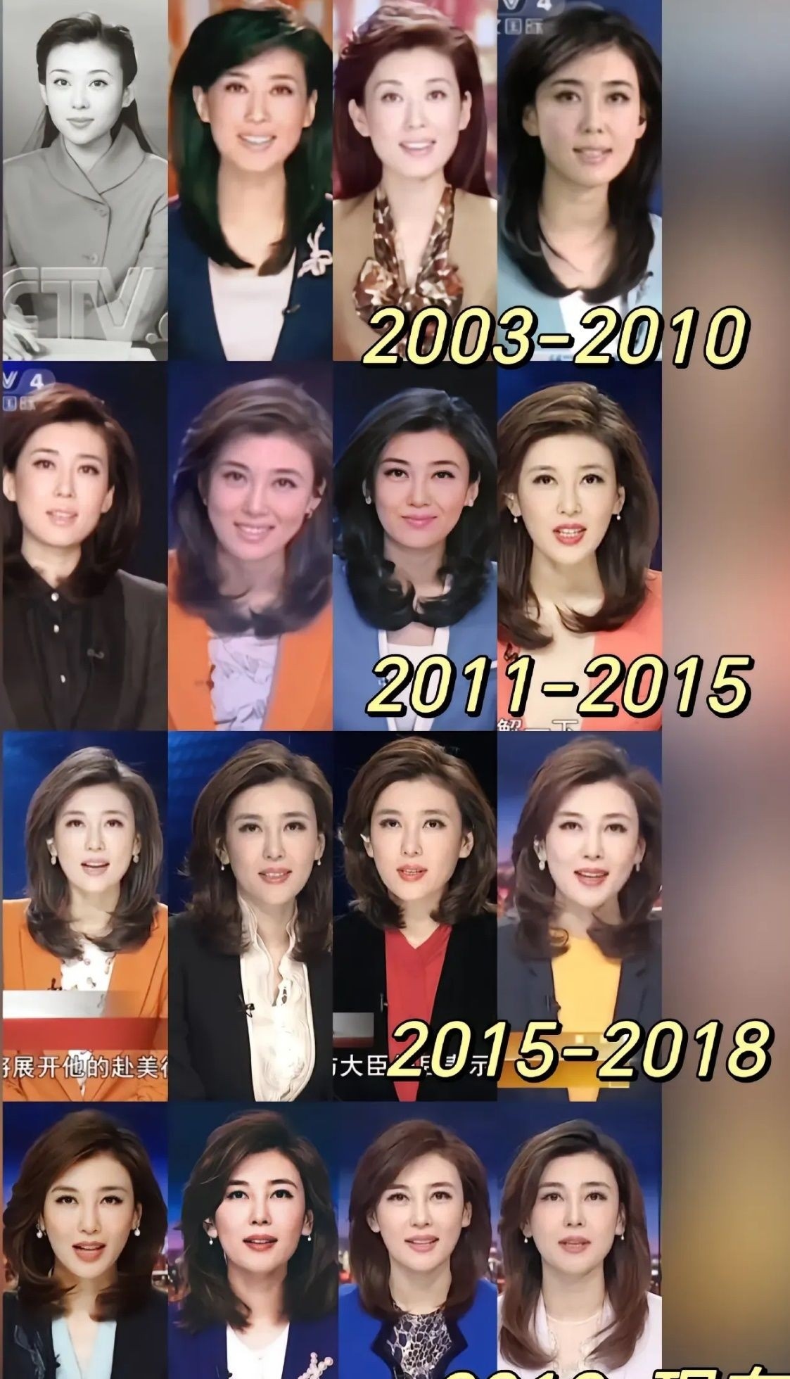 央视《海峡两岸》的5位美女主持人,你认为最有气质的是谁?