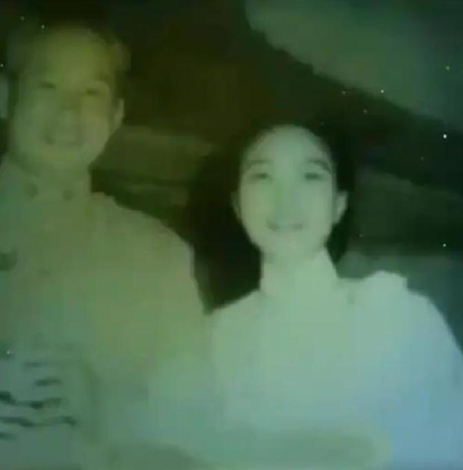 1985年,孙立人和两任妻子张晶英,张美英的合影,5年后去世