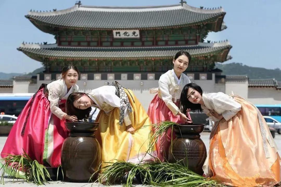 韩国江陵端午祭,用菖蒲水洗头,吃艾糕,不会包粽子就从中国进口