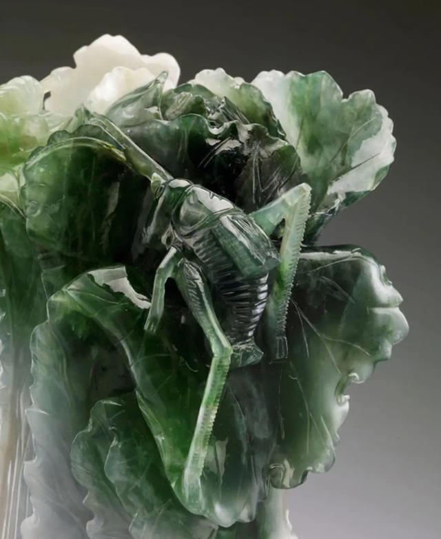 学生在故宫看翡翠大白菜,指着蝈蝈大叫:谁把蝈蝈的触手折断?