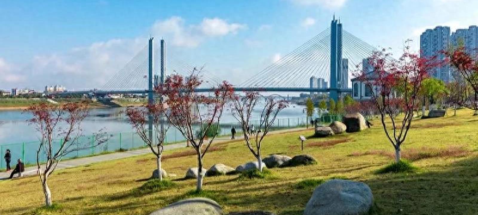 资水绘双城:益阳"一江两岸"风光带的山水与古今