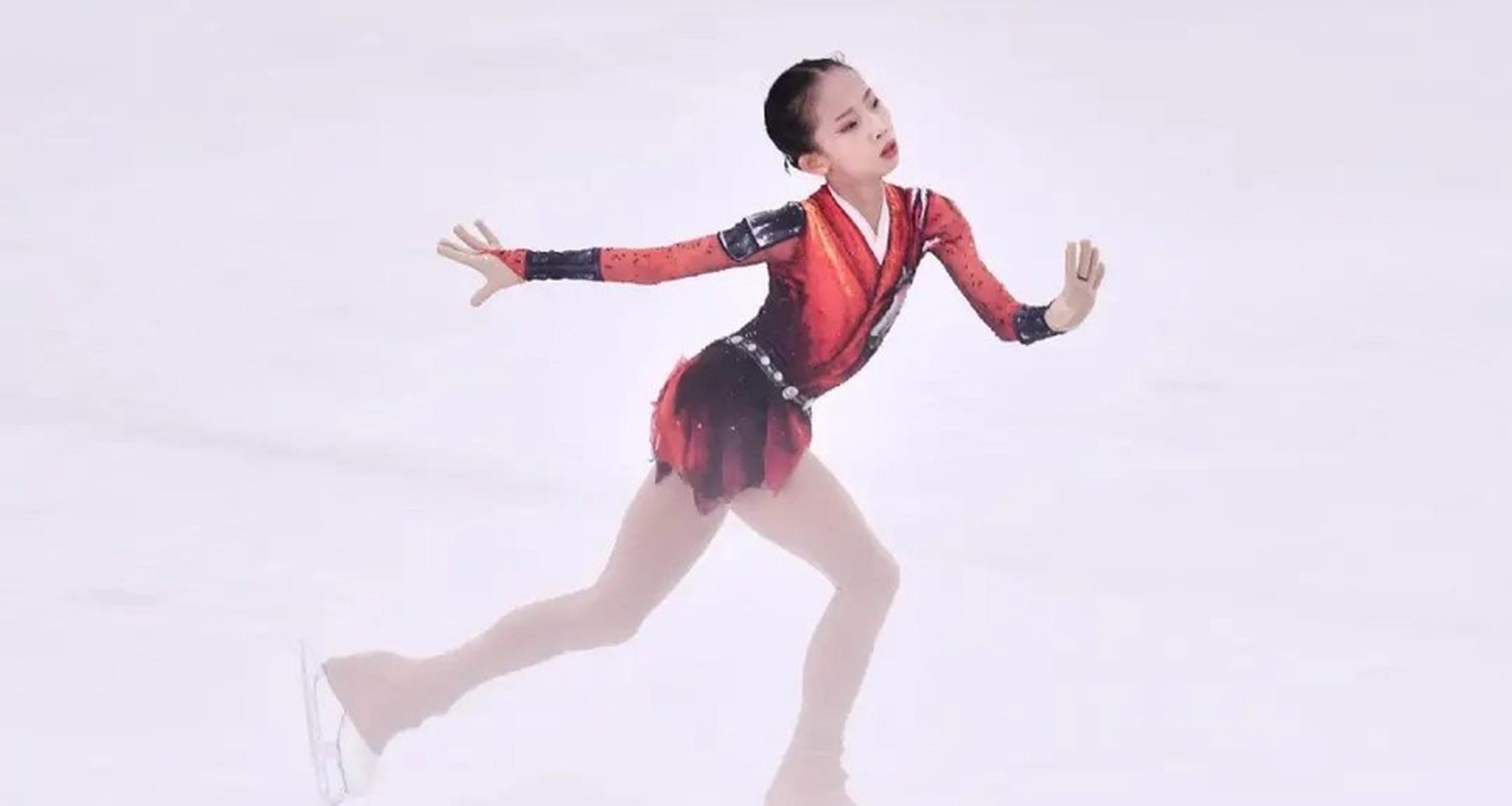 12岁,四周跳,中国女子花滑第一人