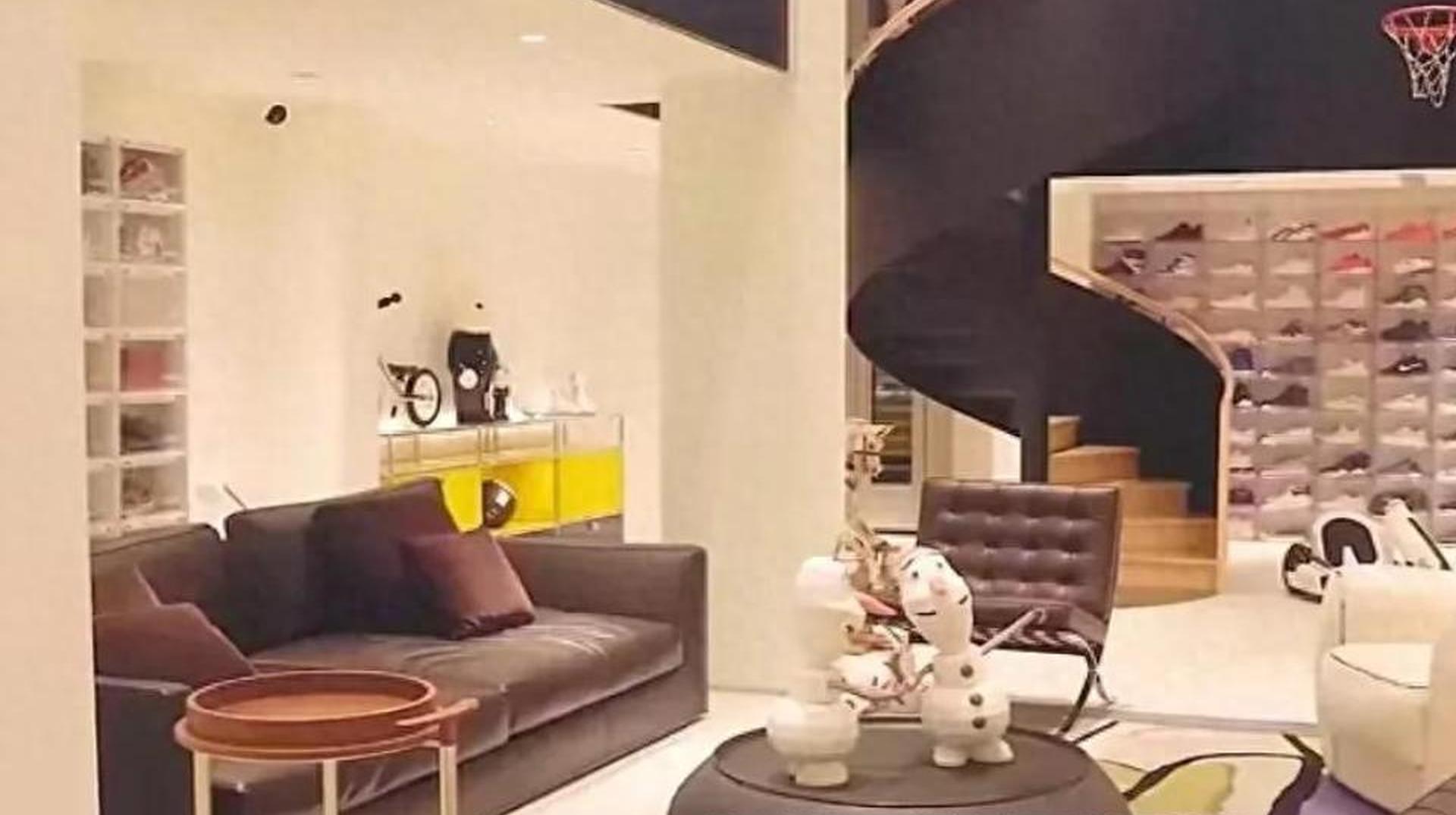 陈赫上海豪宅内景曝光,厨房大到离谱,张子萱素颜状态引热议