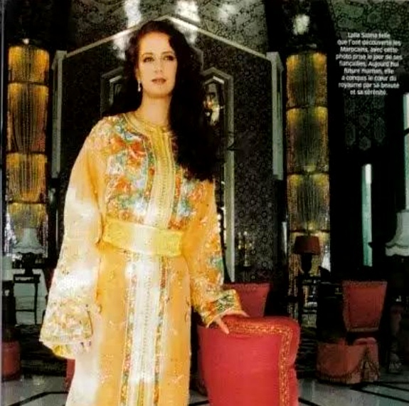 萨尔玛王妃女儿18岁成年,一千零一夜走出来美人生的公主,不如妈