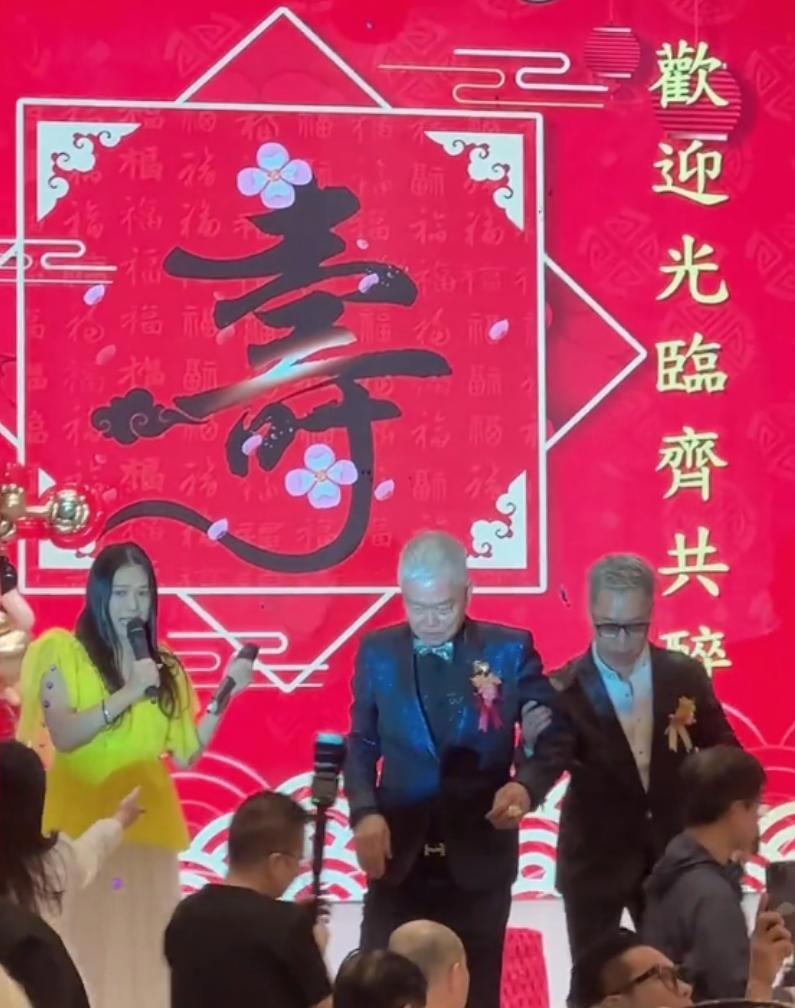 快看!新义安大总管林江72岁大寿,陈慧敏黄家达现身,向华强未到
