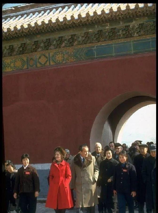 破冰之旅:1972年尼克松访华全程经典照片