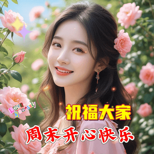 10条周末愉快问候语图片,唯美风景图片,周末祝福快乐!