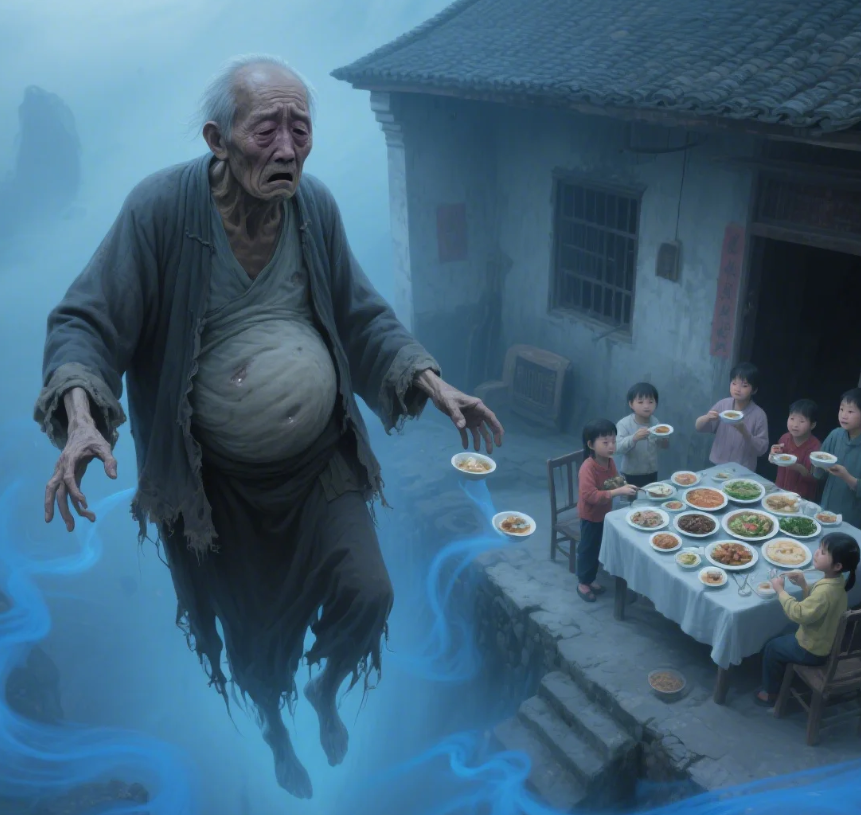 我的子孙终于有人施食了饿鬼亲述:从地狱到极乐,我是如何被子孙施食救