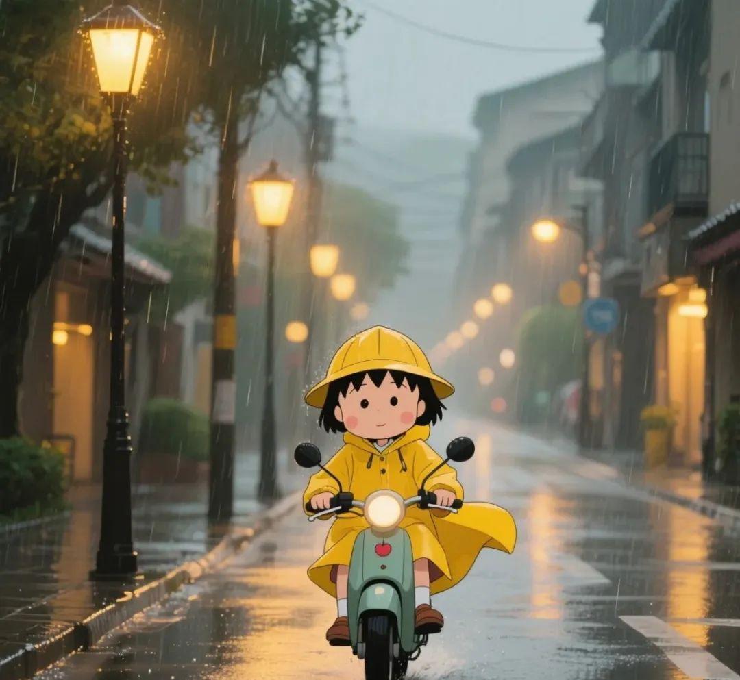 下雨天唯美图片,雨天氛围感朋友圈文案,超级治愈,超有感觉!