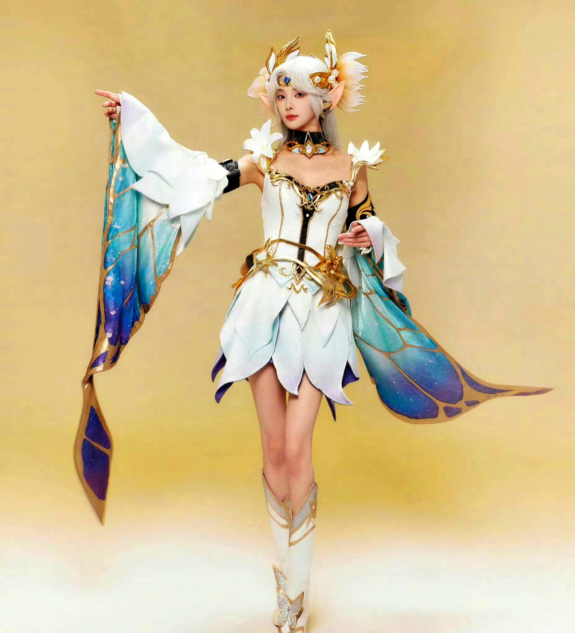 snh48成员cos王者女英雄,周湘虞姬造型超还原,王昭君造型也不错