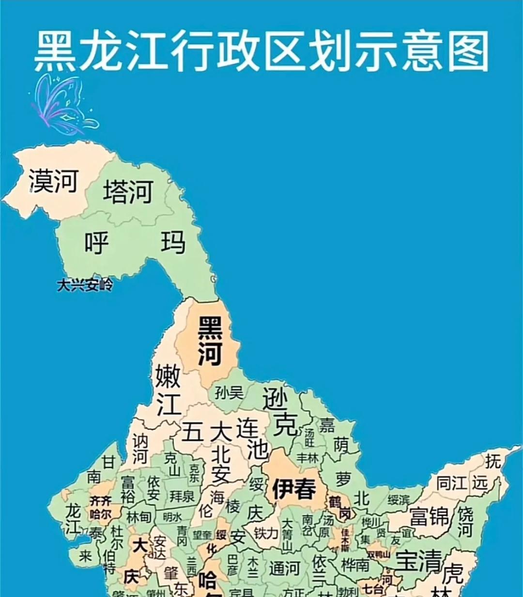 同样是东北,黑龙江犯了什么错,为啥就留不住人?结合地图了解下