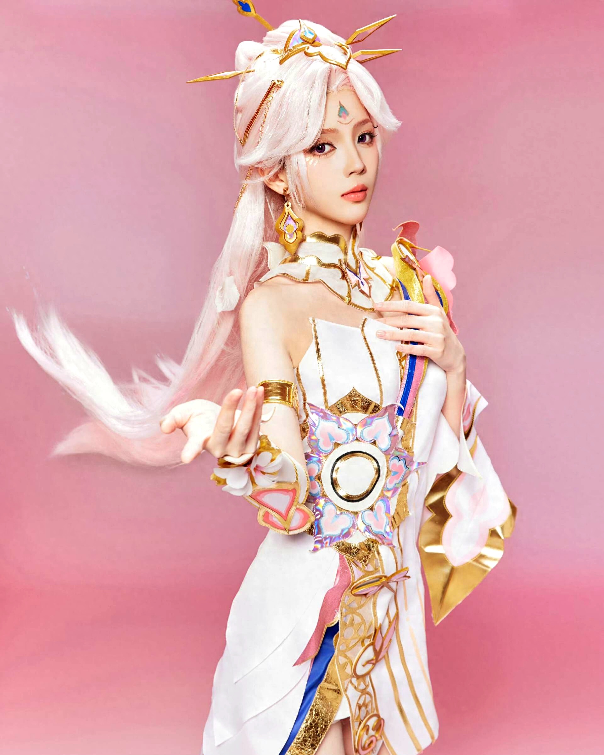 snh48成员cos王者女英雄,周湘虞姬造型超还原,王昭君造型也不错