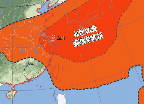 副热带高压"霸主模式"开启,申城高温全勤,你准备好了吗?