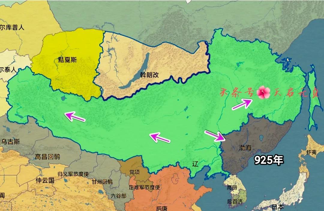 辽国版图变迁:太祖定邦震北疆,承天南下威中国