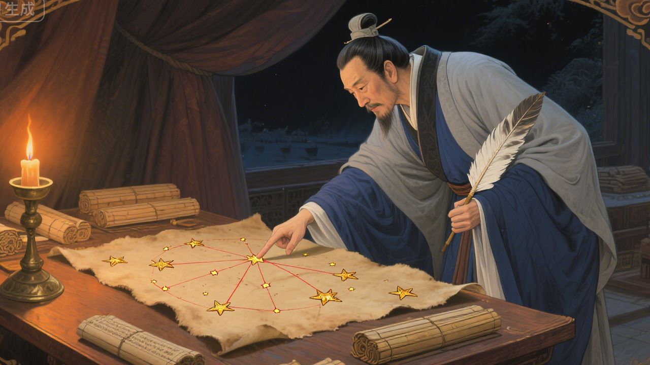 诸葛亮草船借箭前夜观天象,悟出"借势之道"心法仅三字,百试不爽
