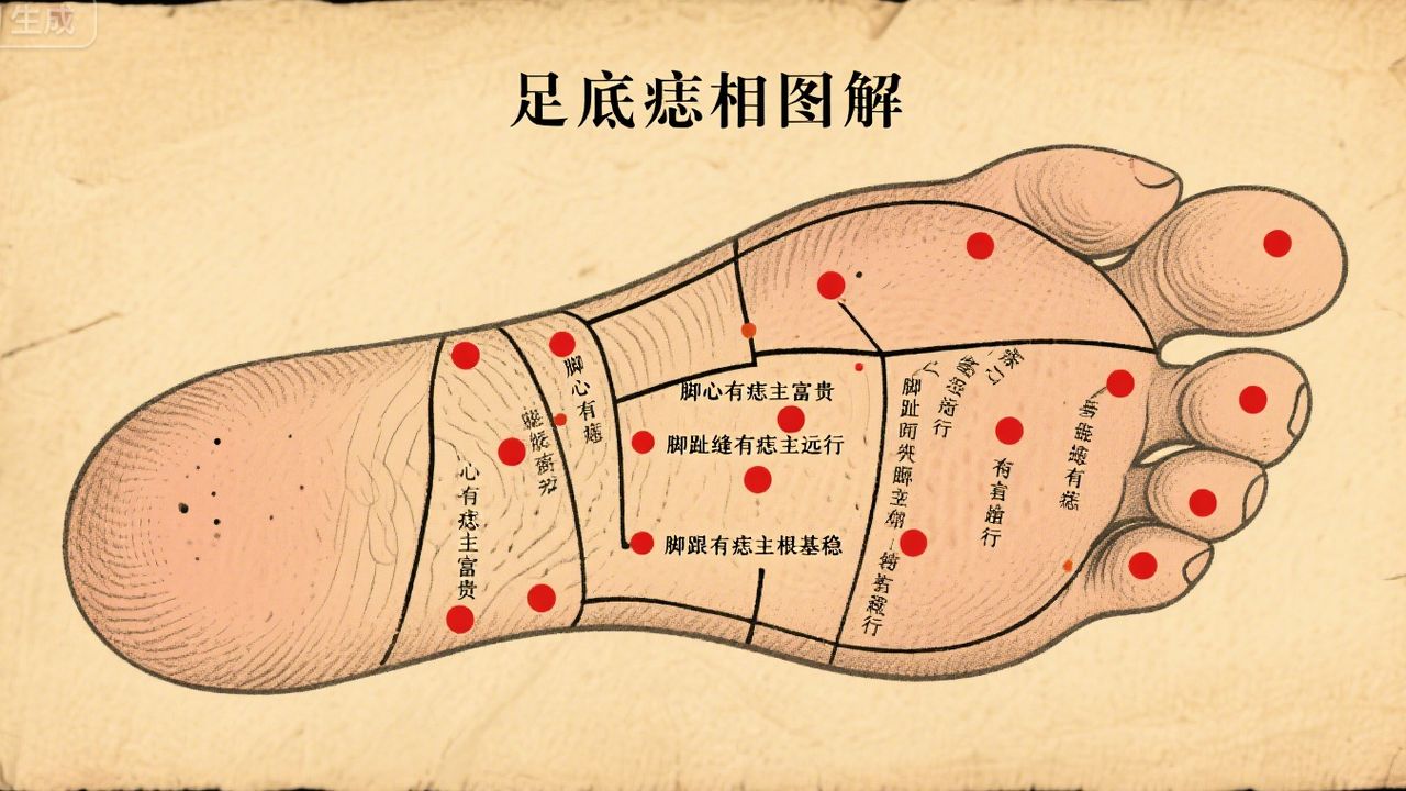 一颗痣,万两金,身上这几处"宝藏痣",是福气和财富的标志