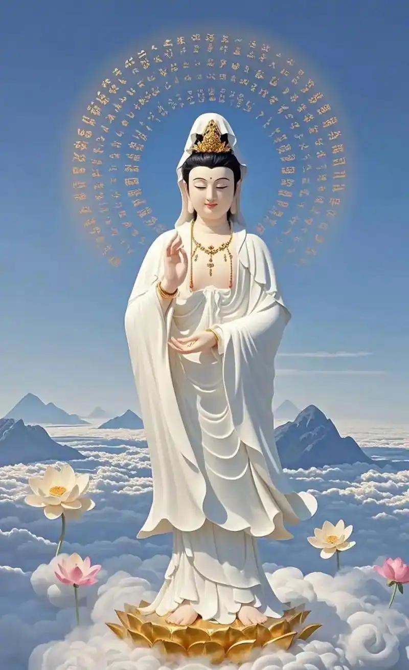 每户皆供观音像,遵循三大仪式,祈愿她成家中最慈悲的守护神