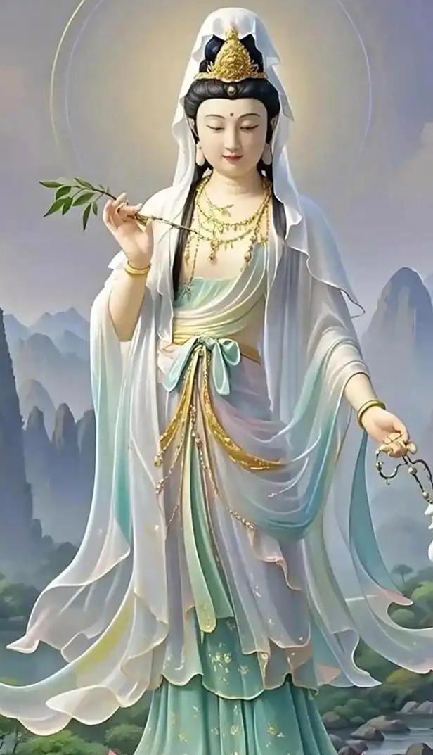 每户皆供观音像,遵循三大仪式,祈愿她成家中最慈悲的守护神