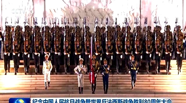 日本电视台中国阅兵主持人叫什么