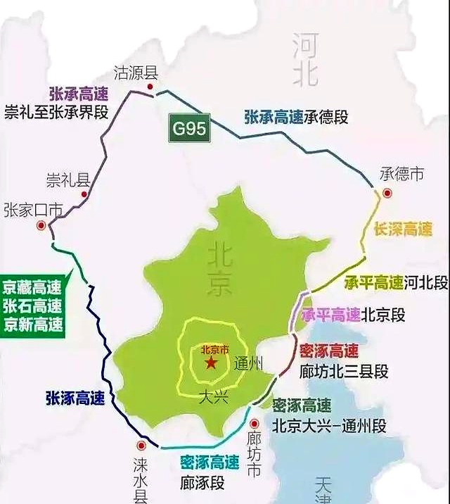 g95高速建设震撼发布,京津冀一体化提速,新未来已来!